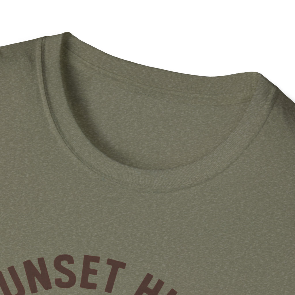 Bear Silhouette at Sunset T-Shirt