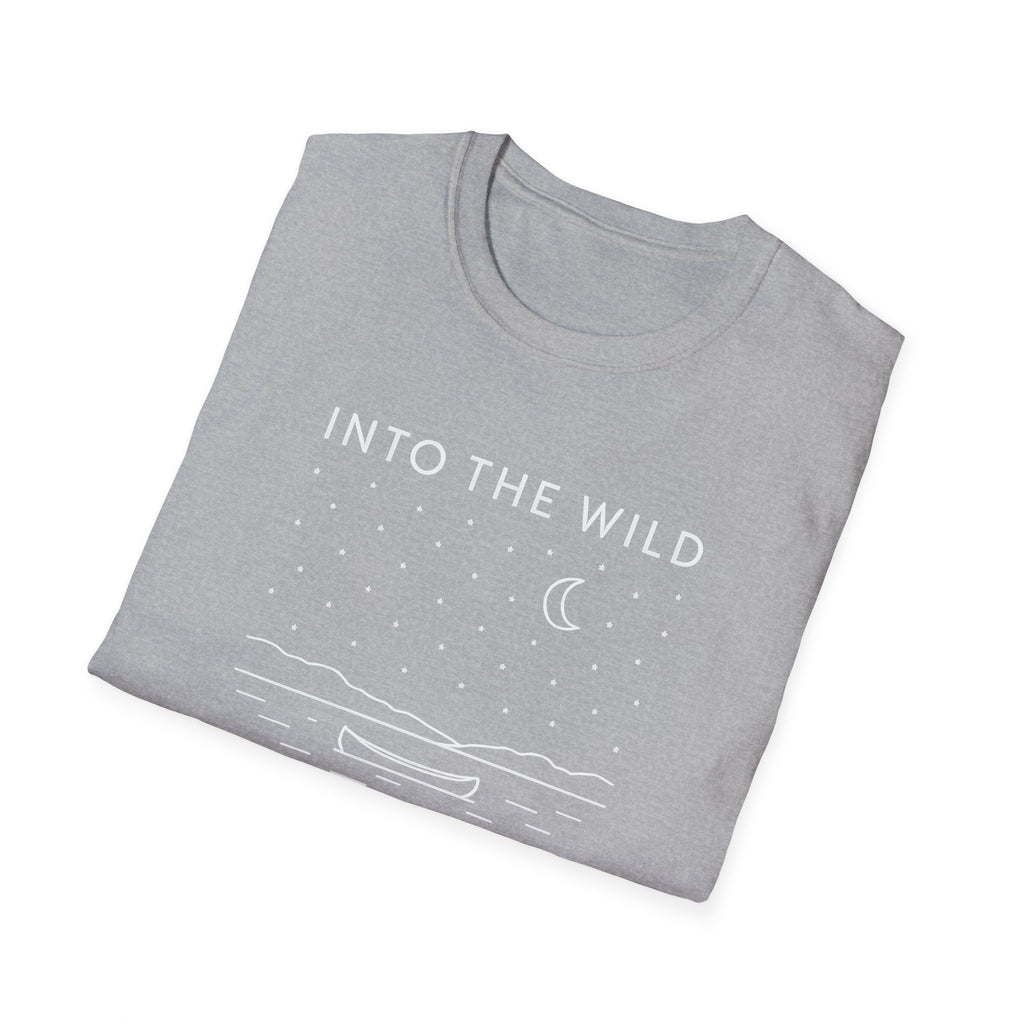 Moonlit Night Boat T-Shirt